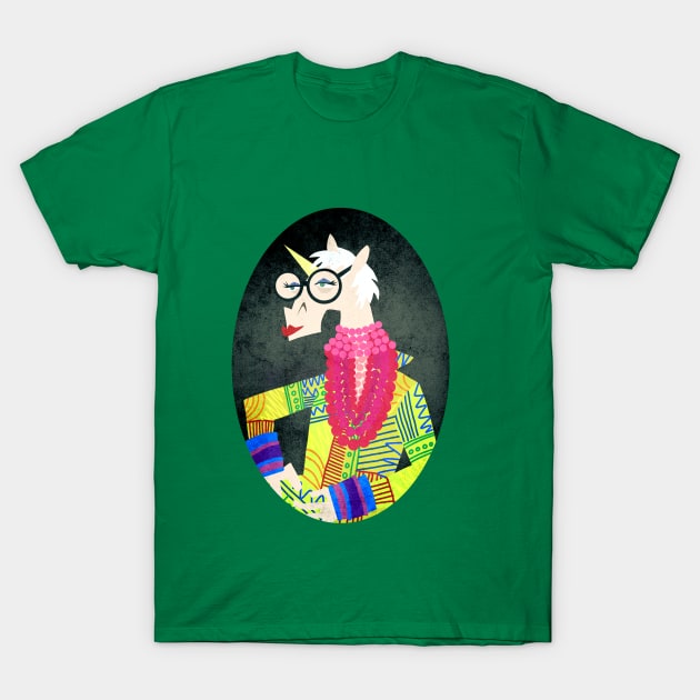 Iris the Unicorn of Fashion T-Shirt by Thatssounicorny